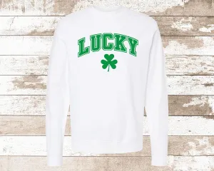 Lucky St. Patrick's Day Crewneck Sweatshirt