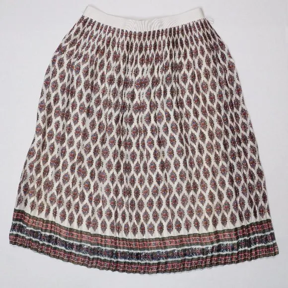 Madewell J Crew Pleated Skirt Women's 2 (11723)