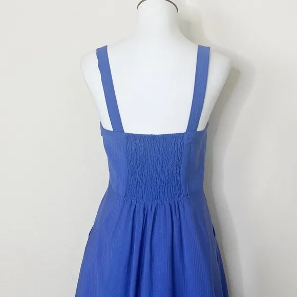 Maeve by Anthropologie Rosemary Indigo Midi Dress