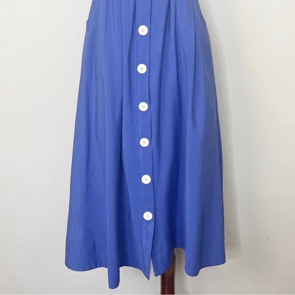 Maeve by Anthropologie Rosemary Indigo Midi Dress