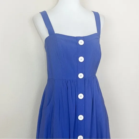 Maeve by Anthropologie Rosemary Indigo Midi Dress