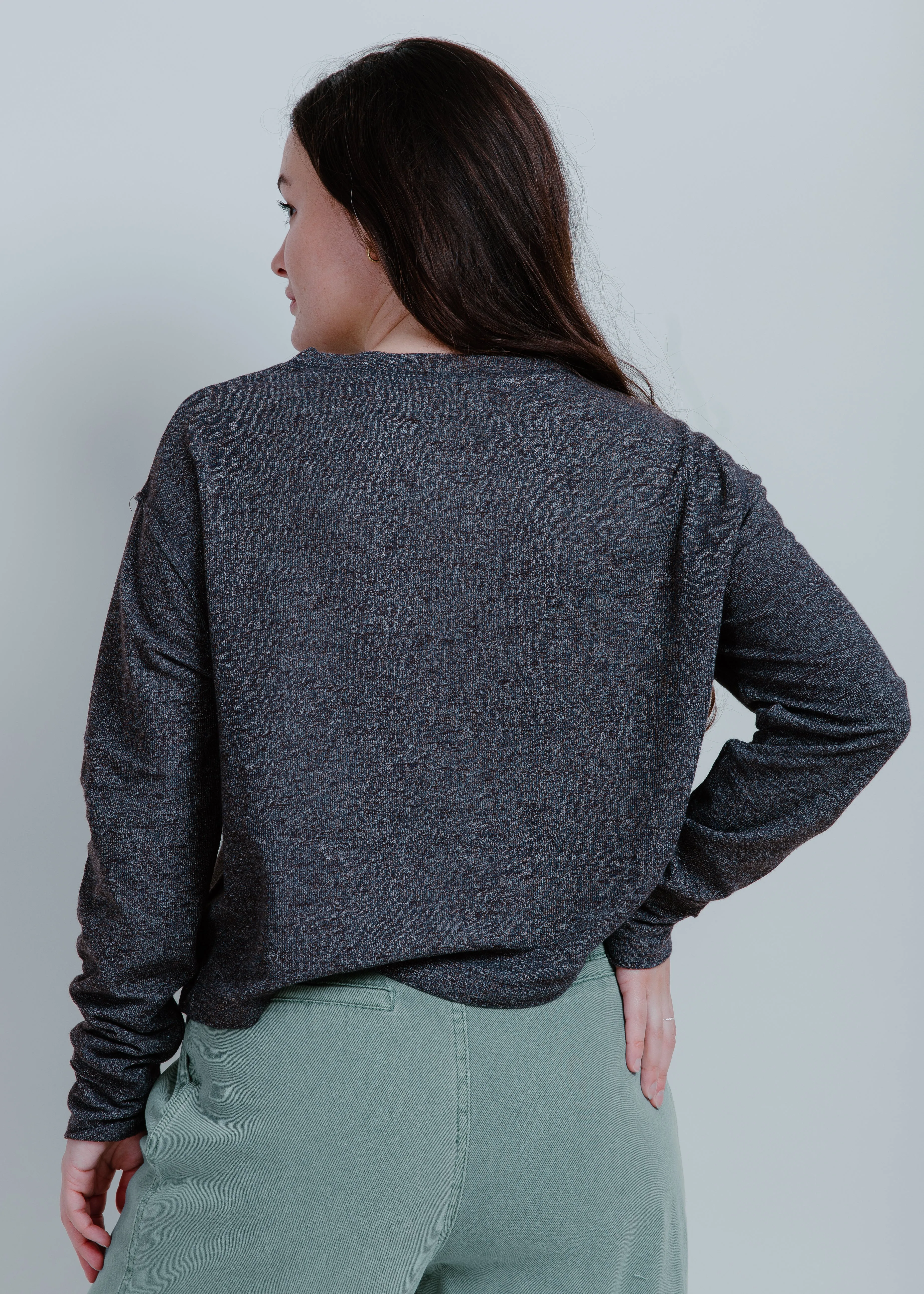Marley Crewneck - Charcoal