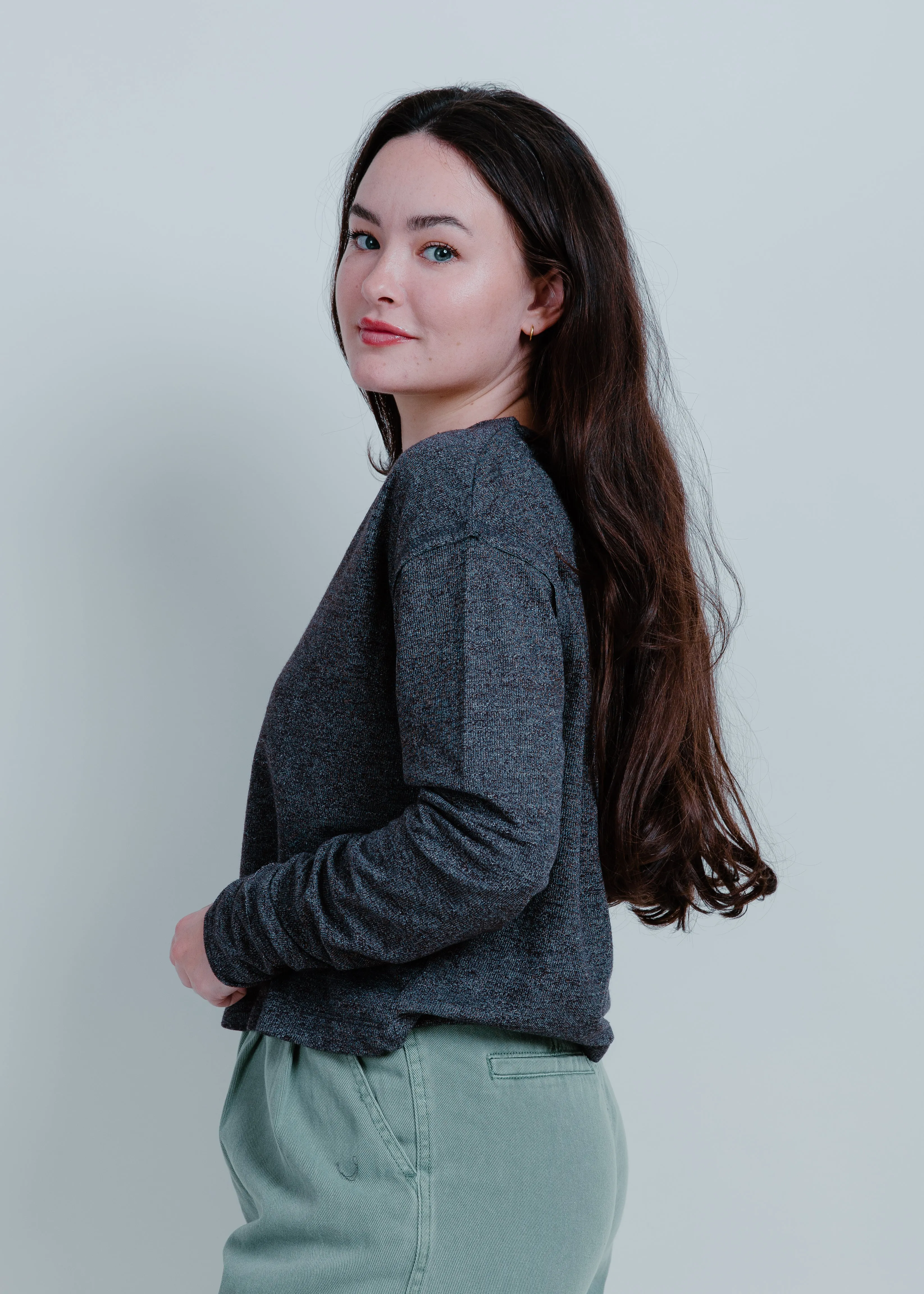 Marley Crewneck - Charcoal