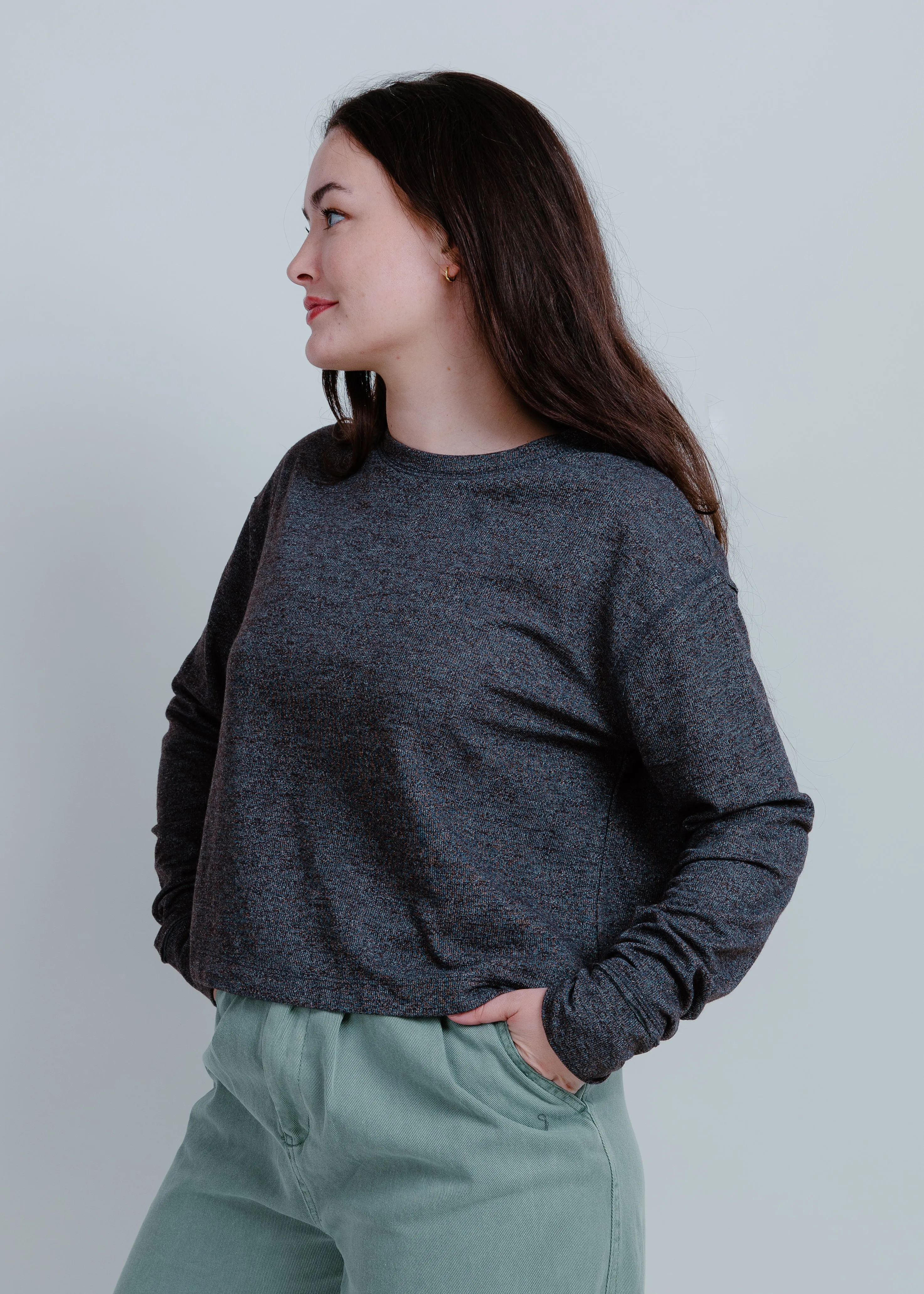 Marley Crewneck - Charcoal