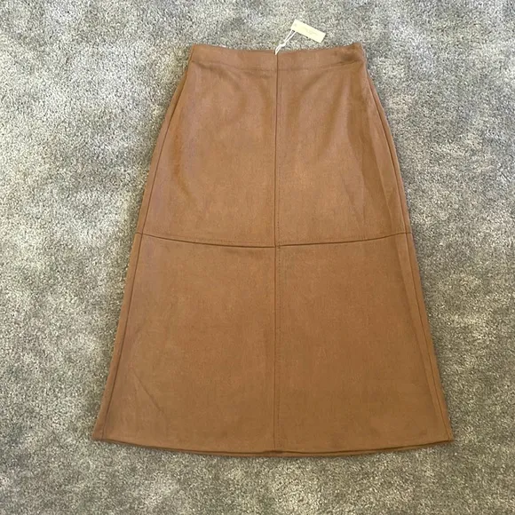 Max studio Pieced A-Line Skirt