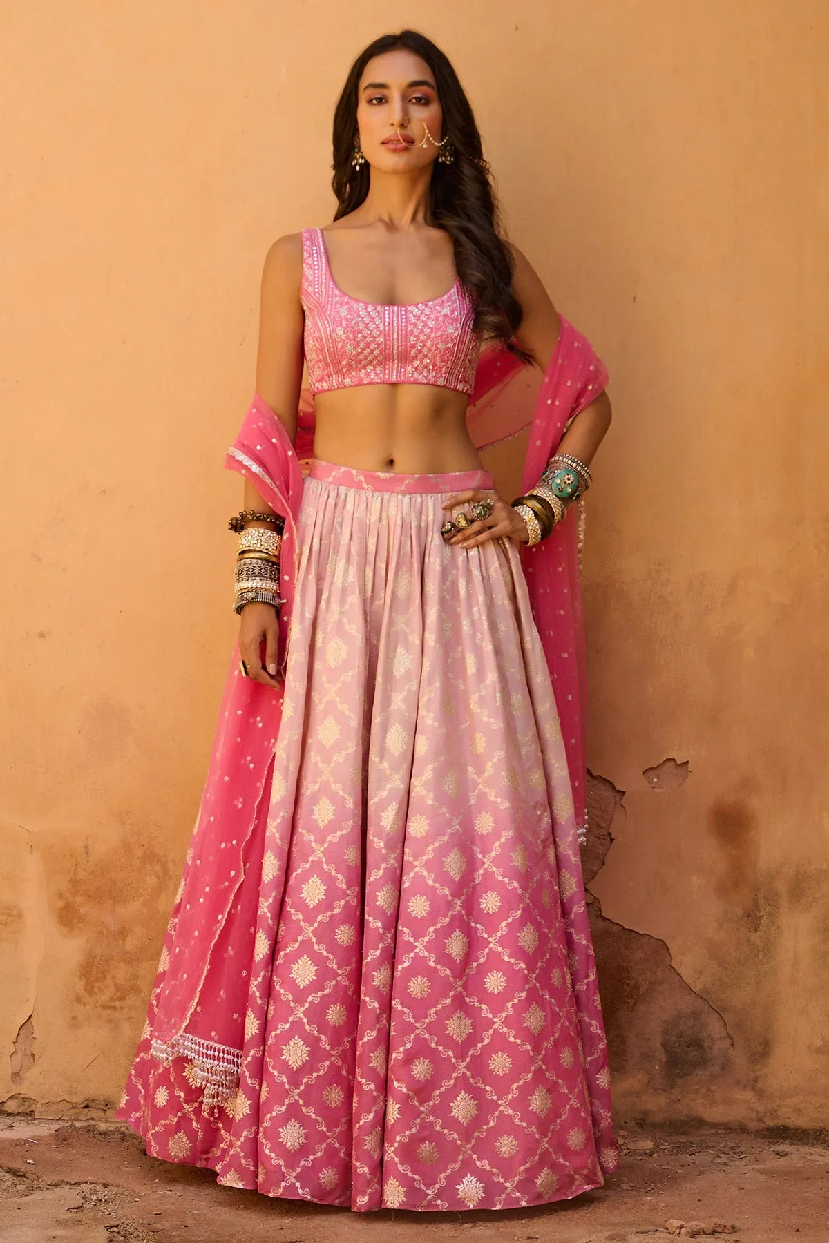 MELODY OMBRE SKIRT
