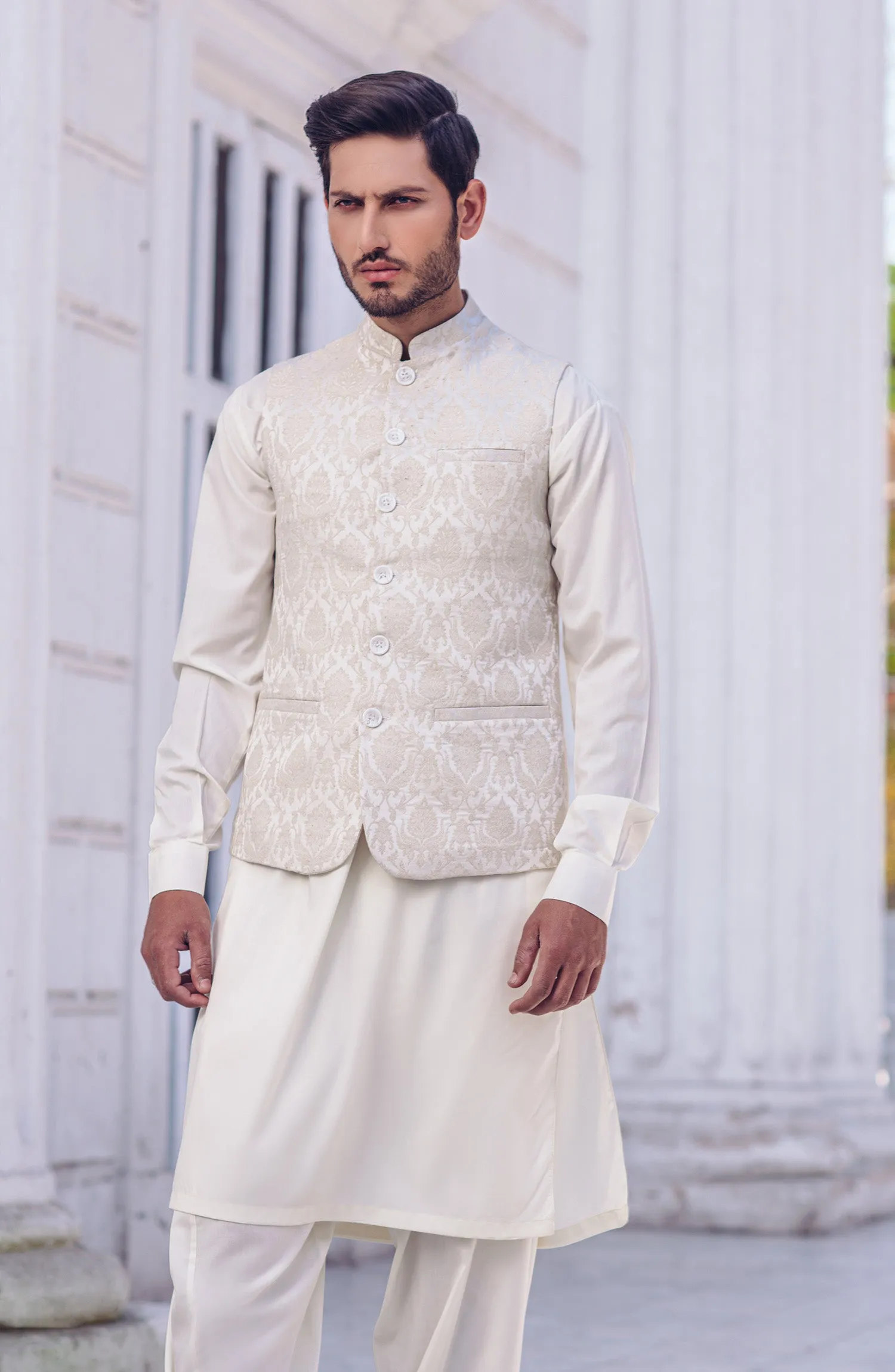 Mens Double Cuff  Classic Suit