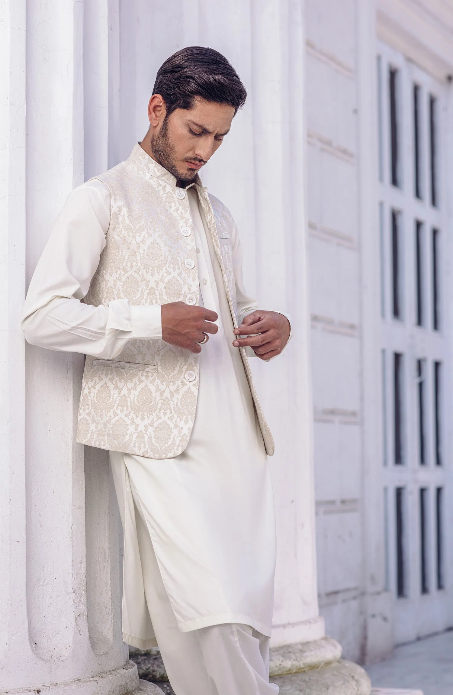 Mens Double Cuff  Classic Suit
