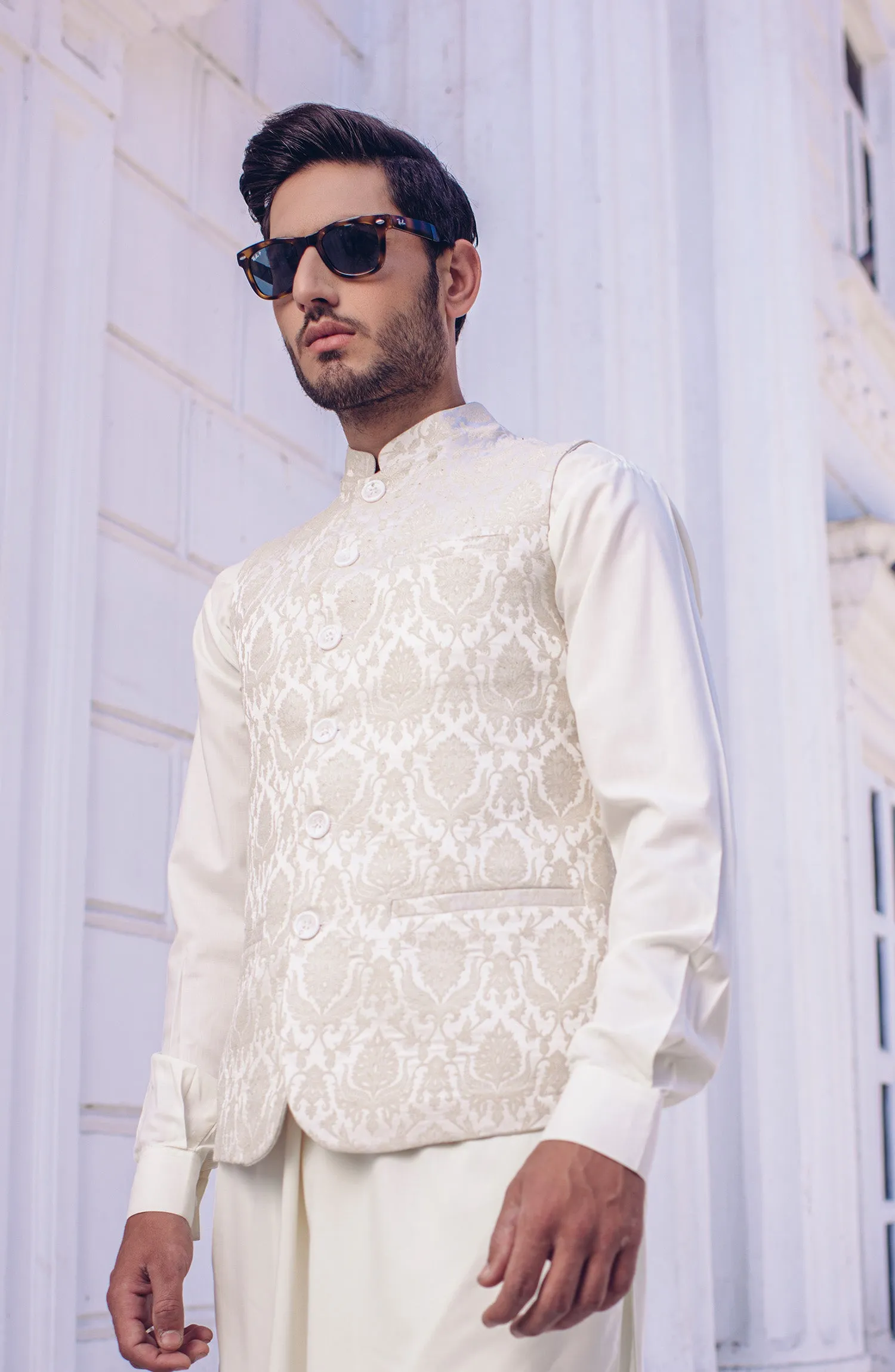 Mens Double Cuff  Classic Suit