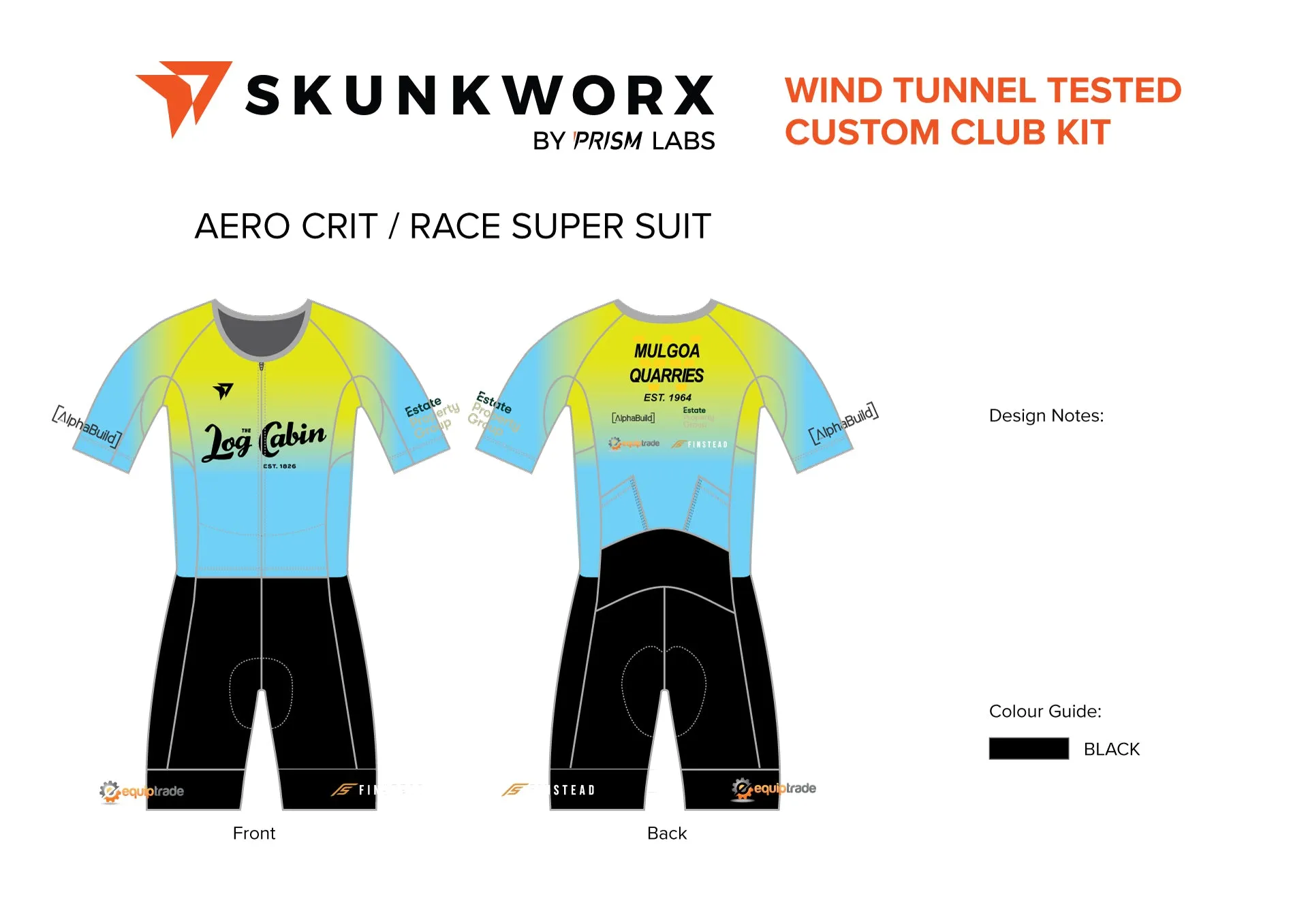 Men's Endurance Single Piece Sleeved Tri-Suit - Log Cabin