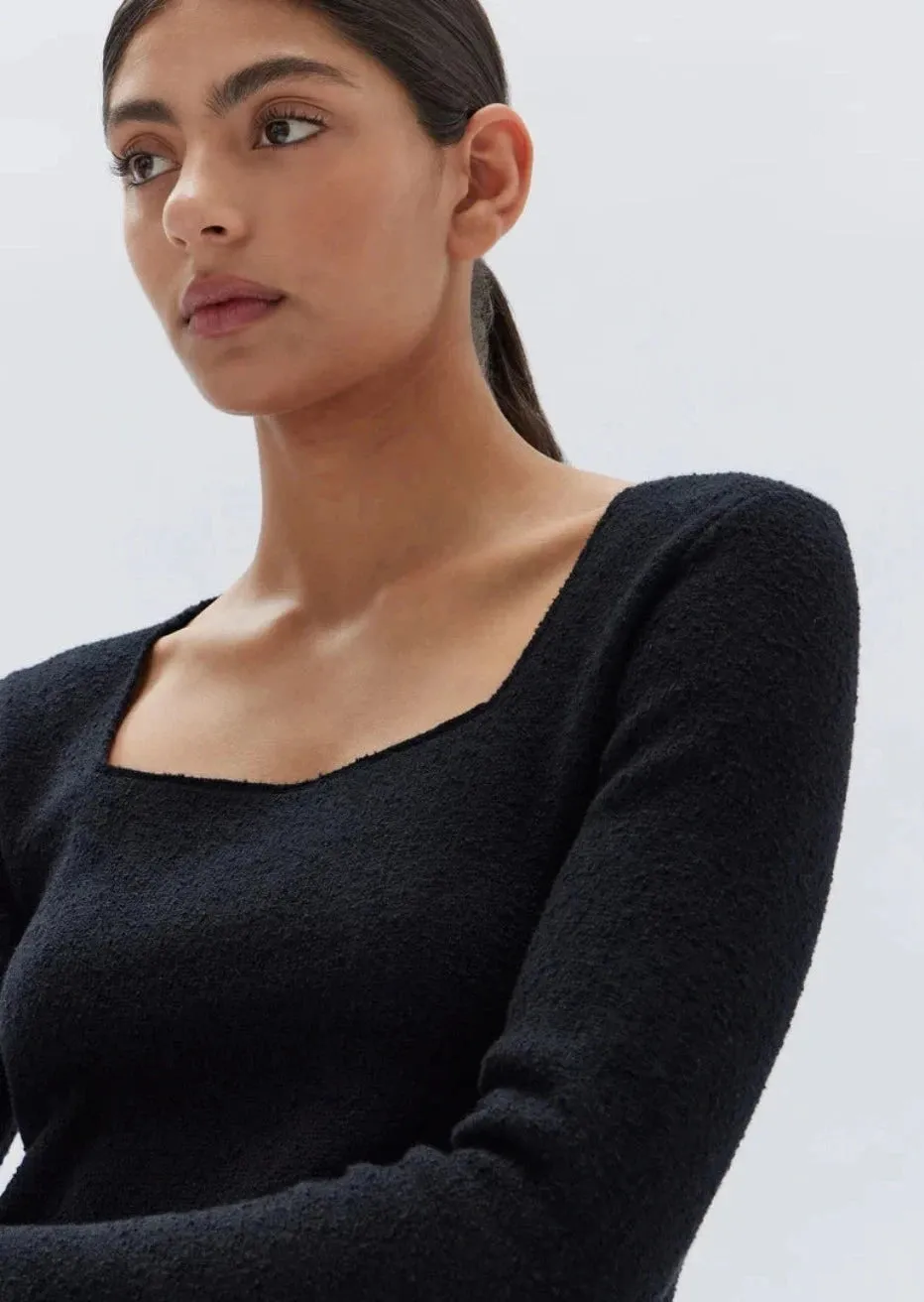 MEREDITH SQUARE NECK Top