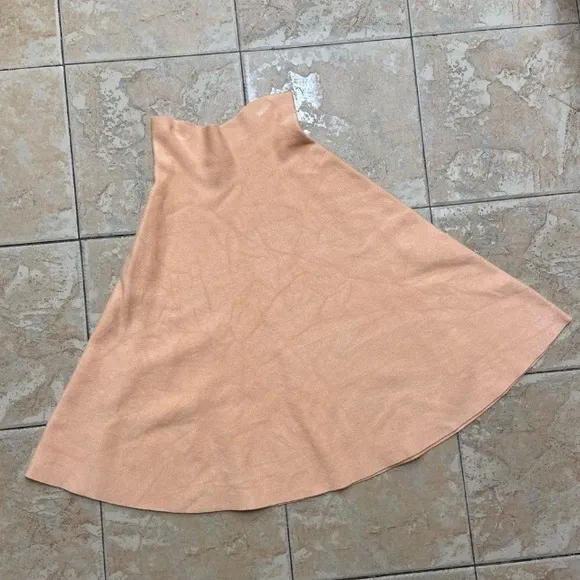 Mia Mod Peach Skirt - Amazing Year Round A-Line Skater Skirt