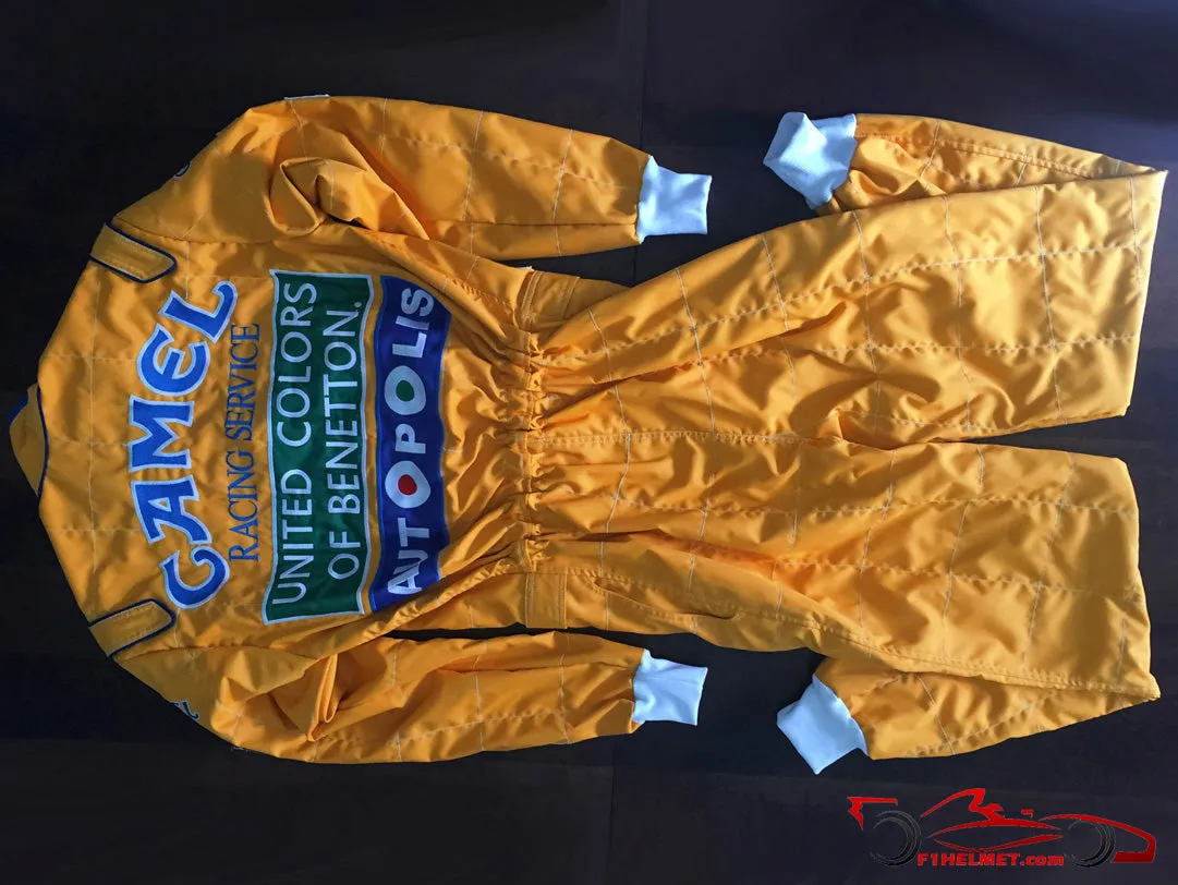 Michael Schumacher 1992 Replica racing suit / Benetton F1