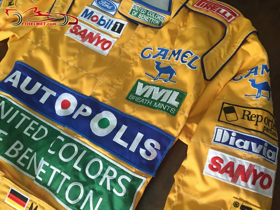 Michael Schumacher 1992 Replica racing suit / Benetton F1