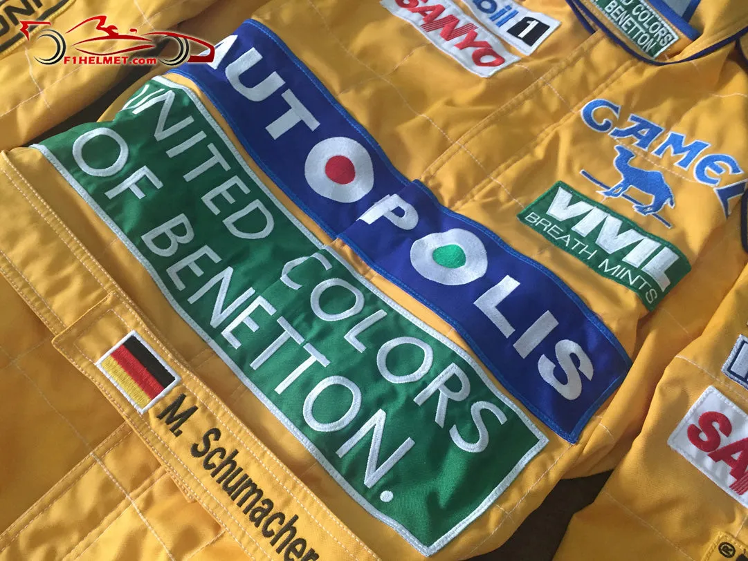 Michael Schumacher 1992 Replica racing suit / Benetton F1