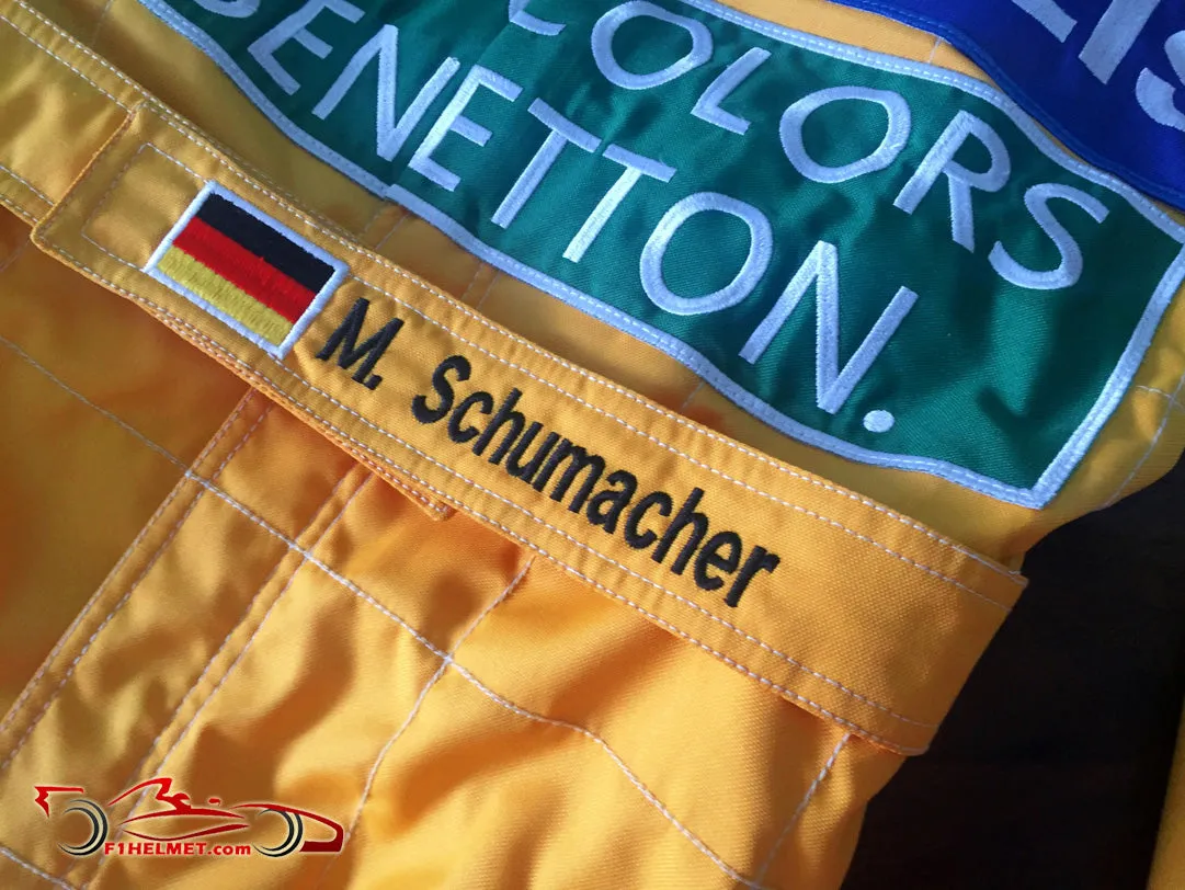 Michael Schumacher 1992 Replica racing suit / Benetton F1