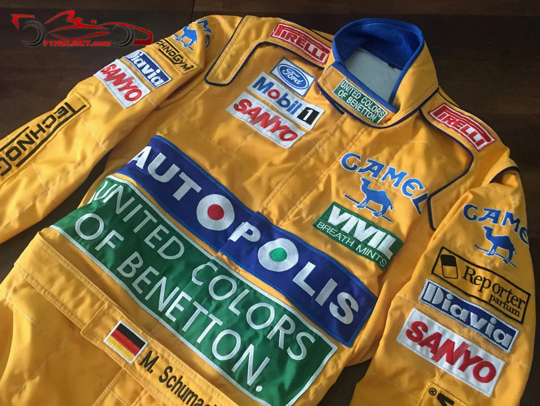 Michael Schumacher 1992 Replica racing suit / Benetton F1