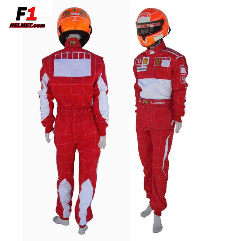 Michael Schumacher 2006  BAR CODE Replica racing suit / Ferrari F1