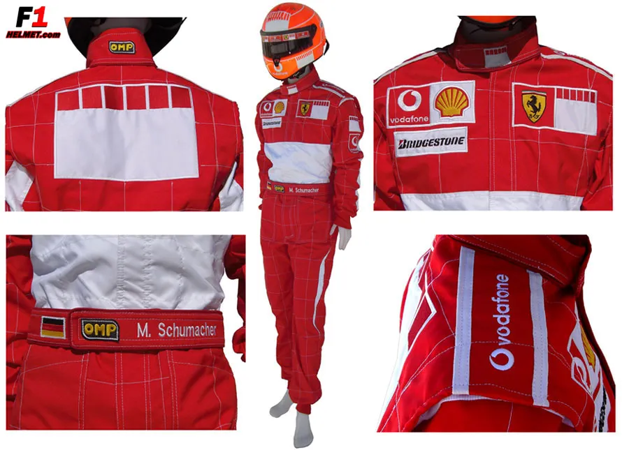 Michael Schumacher 2006  BAR CODE Replica racing suit / Ferrari F1
