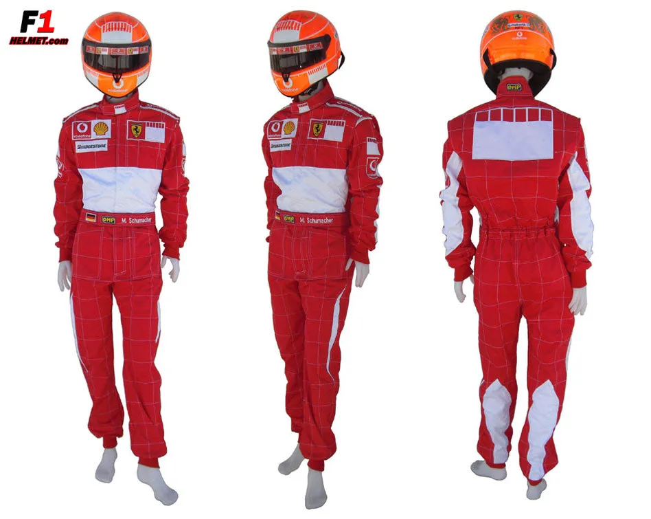 Michael Schumacher 2006  BAR CODE Replica racing suit / Ferrari F1
