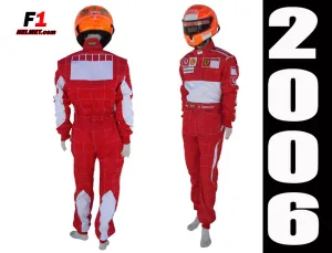 Michael Schumacher 2006  BAR CODE Replica racing suit / Ferrari F1