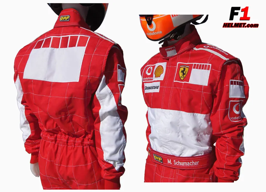 Michael Schumacher 2006  BAR CODE Replica racing suit / Ferrari F1
