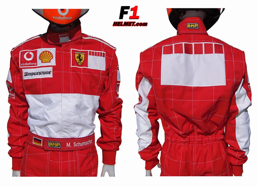Michael Schumacher 2006  BAR CODE Replica racing suit / Ferrari F1