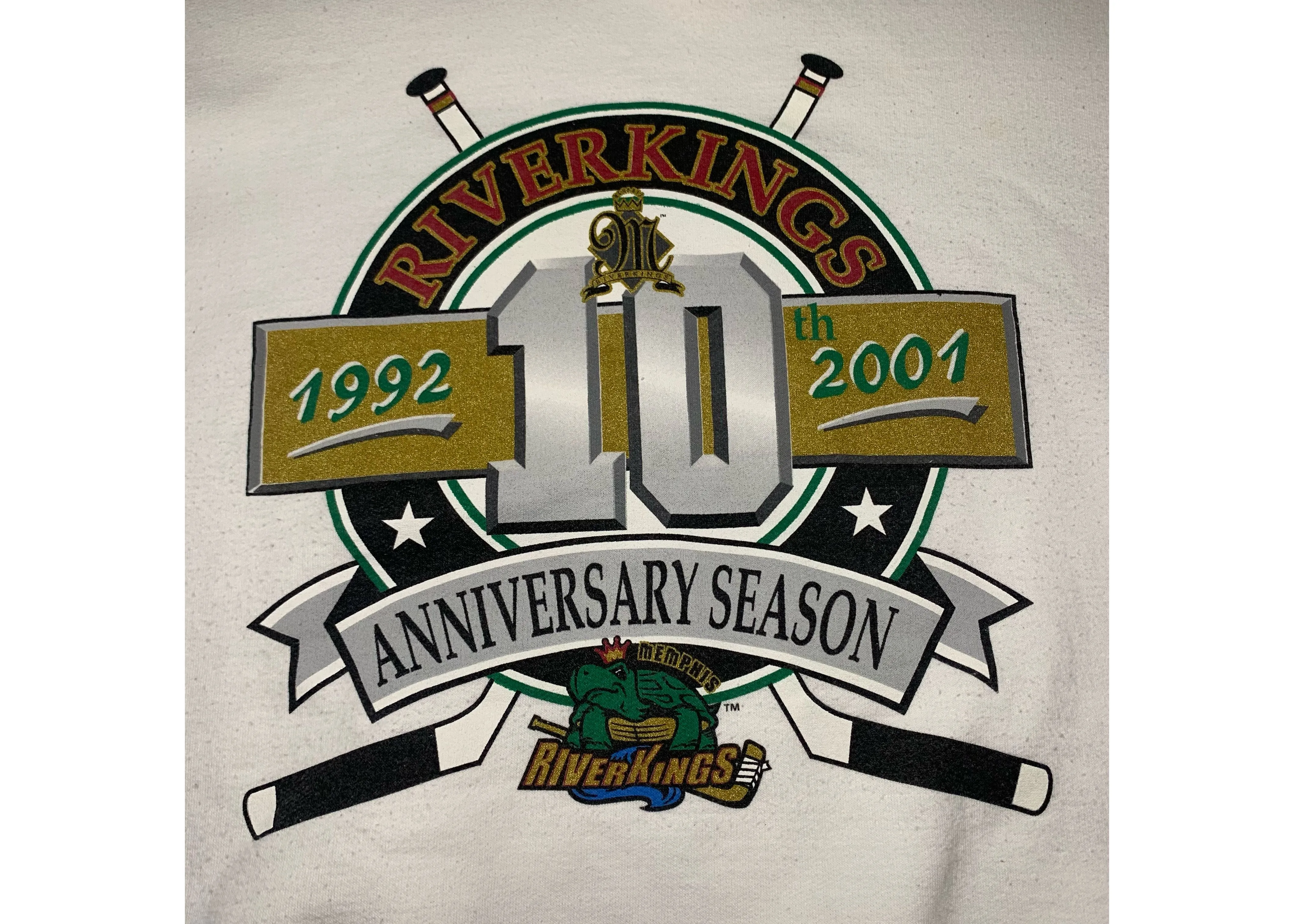 Mississippi/Memphis RiverKings Crewneck “White”