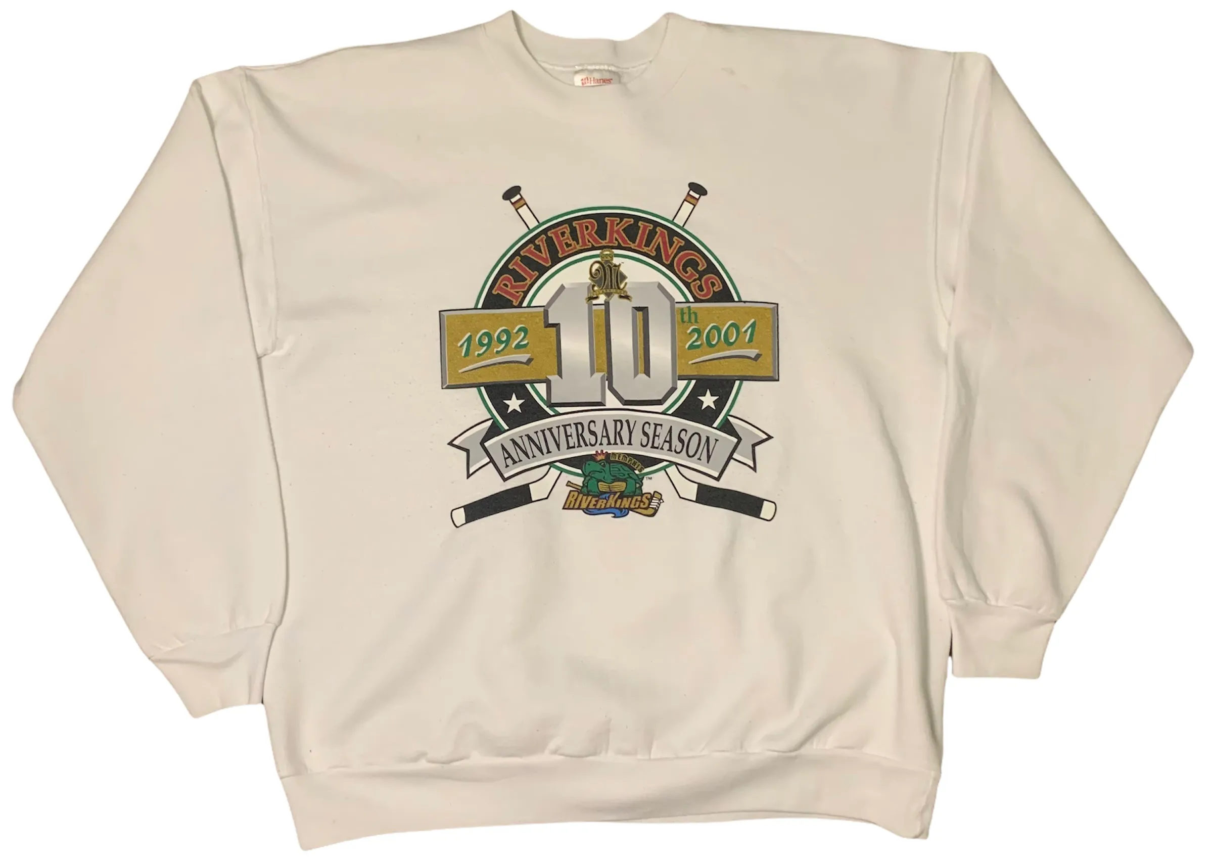 Mississippi/Memphis RiverKings Crewneck “White”