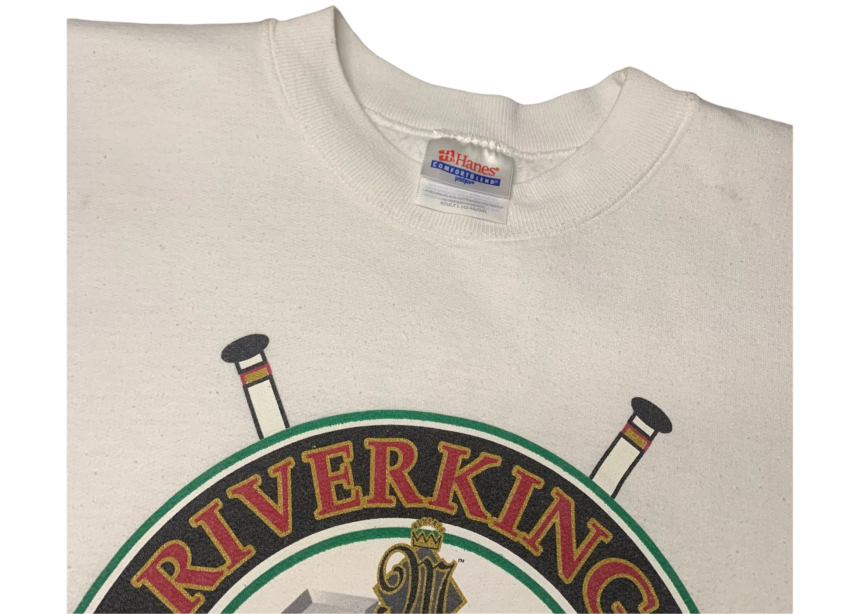 Mississippi/Memphis RiverKings Crewneck “White”