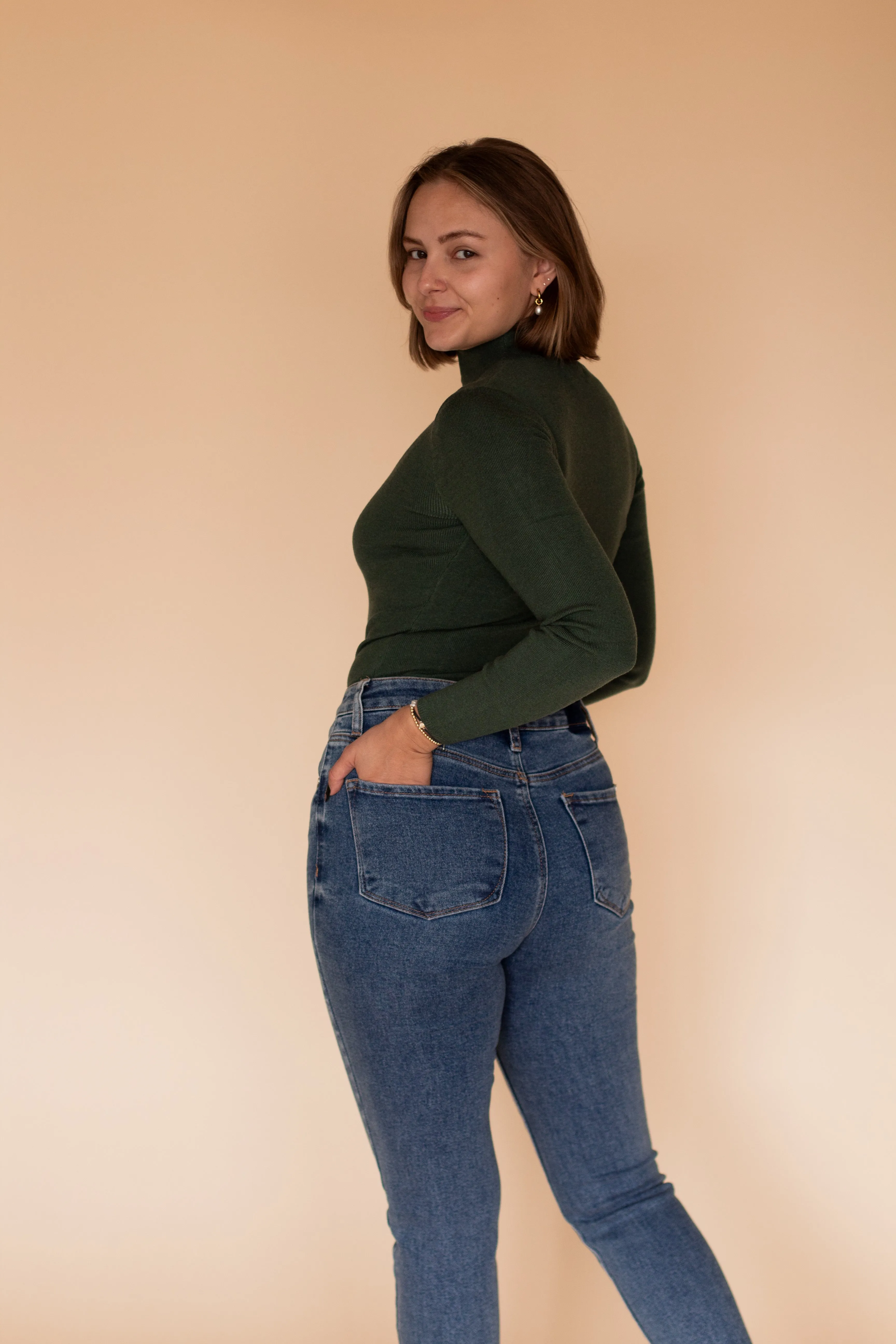 Mockneck Long Sleeve (Green)