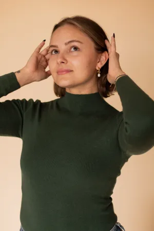 Mockneck Long Sleeve (Green)