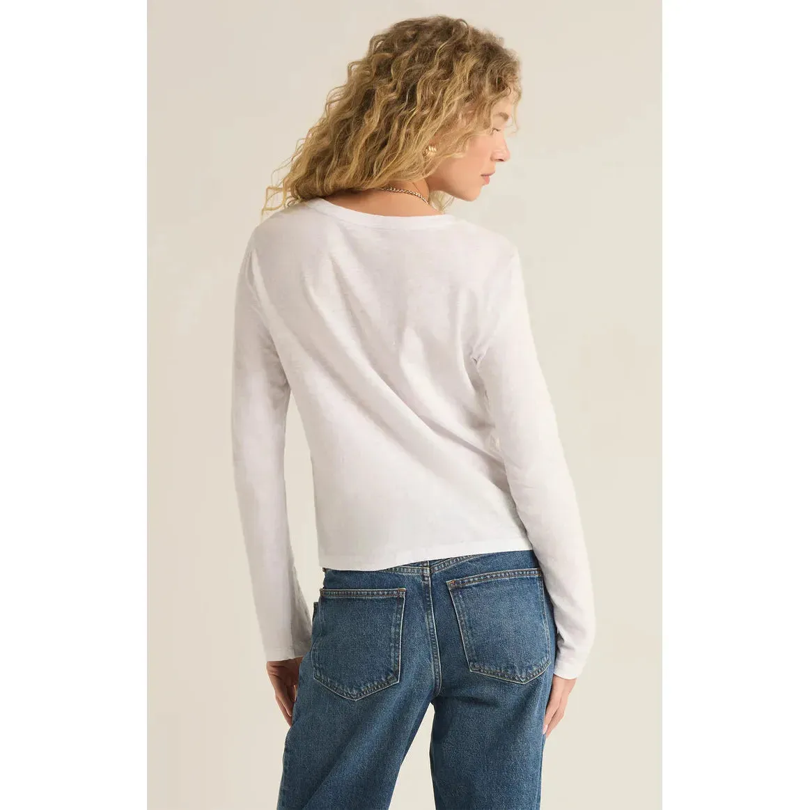 Modern Slub Long Sleeve Tee
