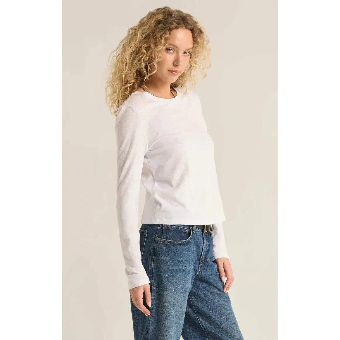 Modern Slub Long Sleeve Tee
