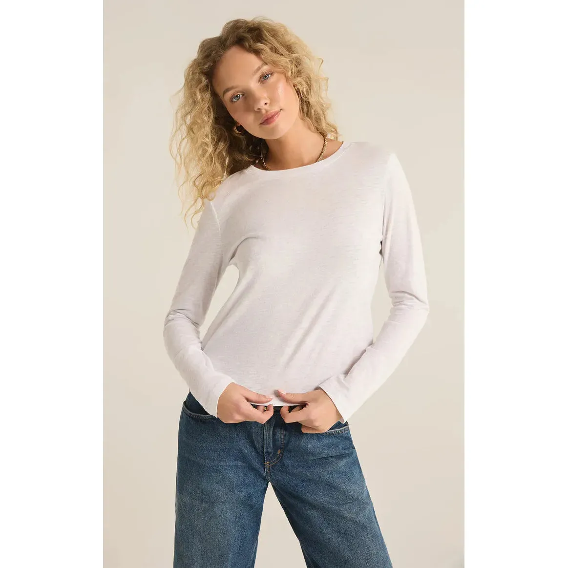Modern Slub Long Sleeve Tee