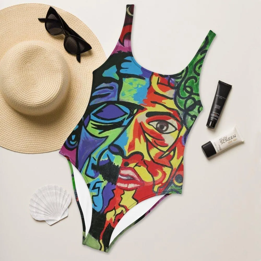 Moon Frankenstein Bathing Suit