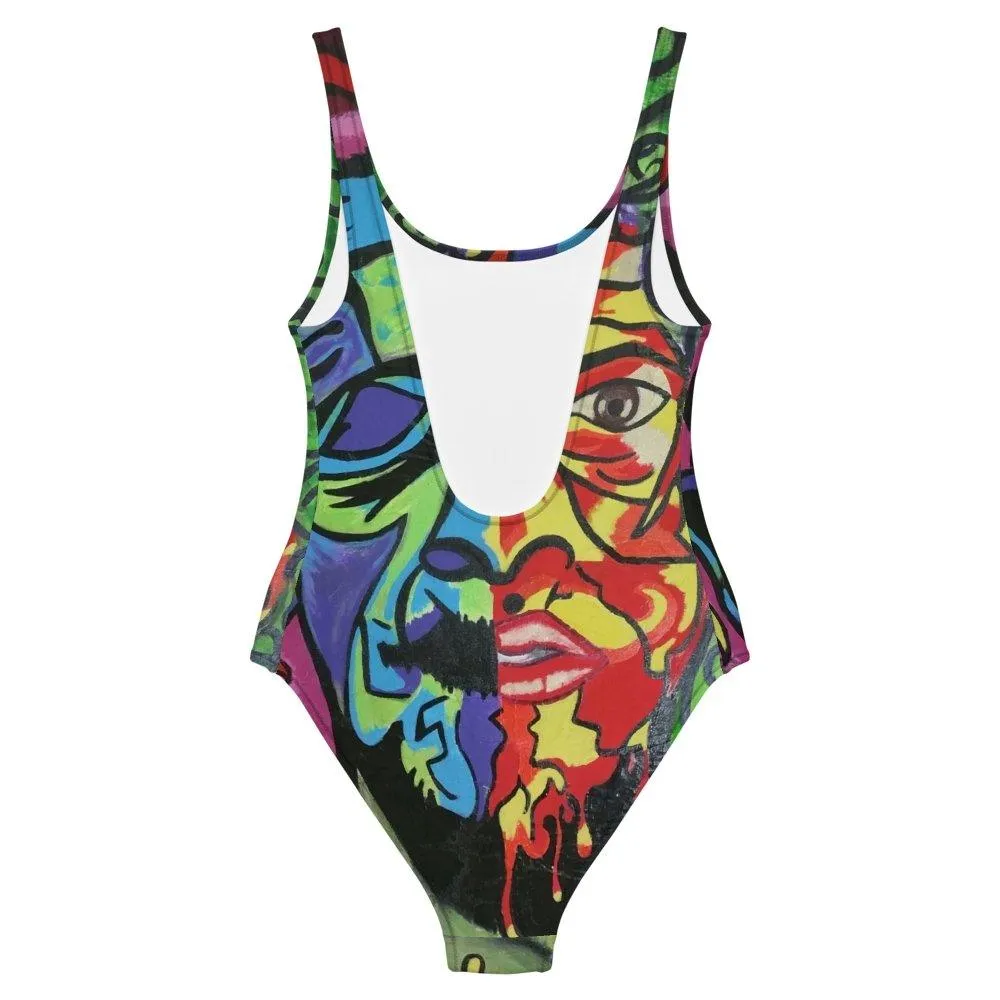 Moon Frankenstein Bathing Suit