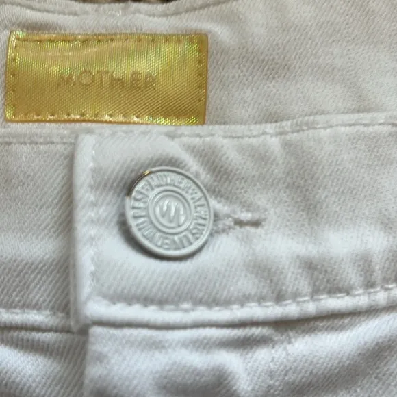 MOTHER A-Line Mini Fray Skirt size 26