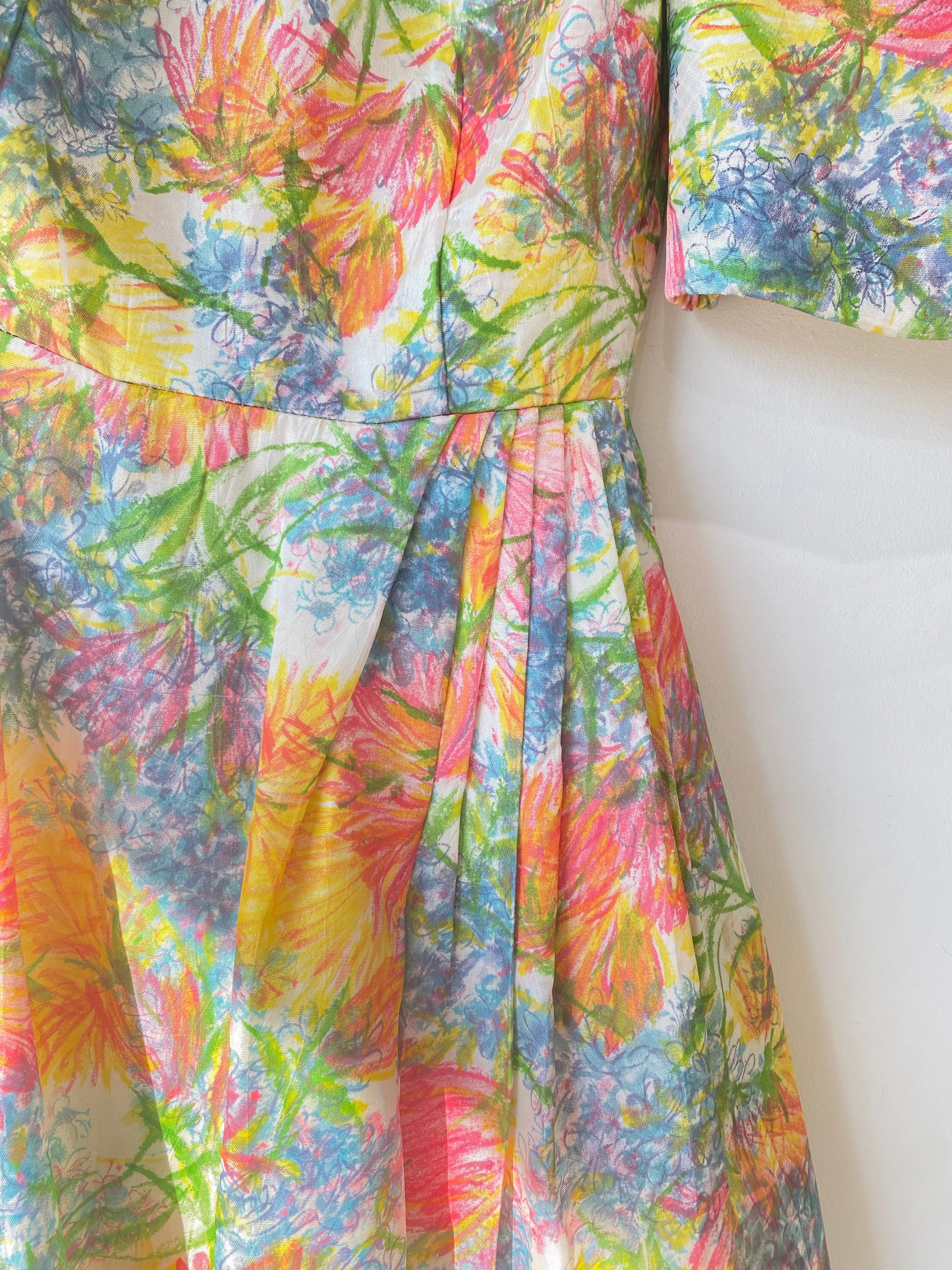 Multicolor Poly Dress