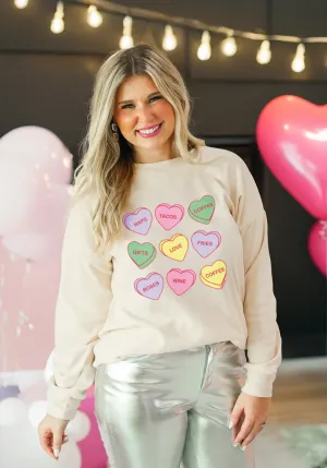 My Favorite Things Microfleece Crewneck
