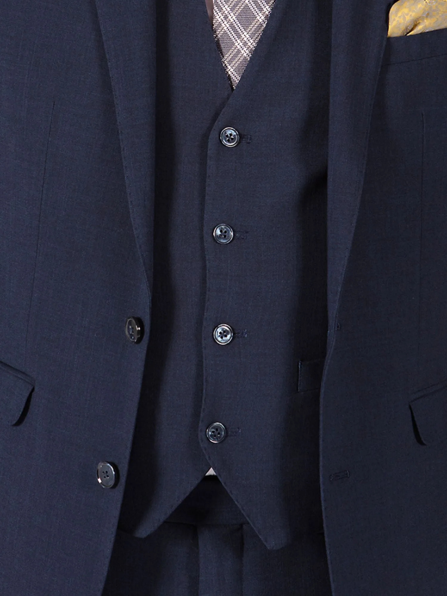 Navy Waistcoat