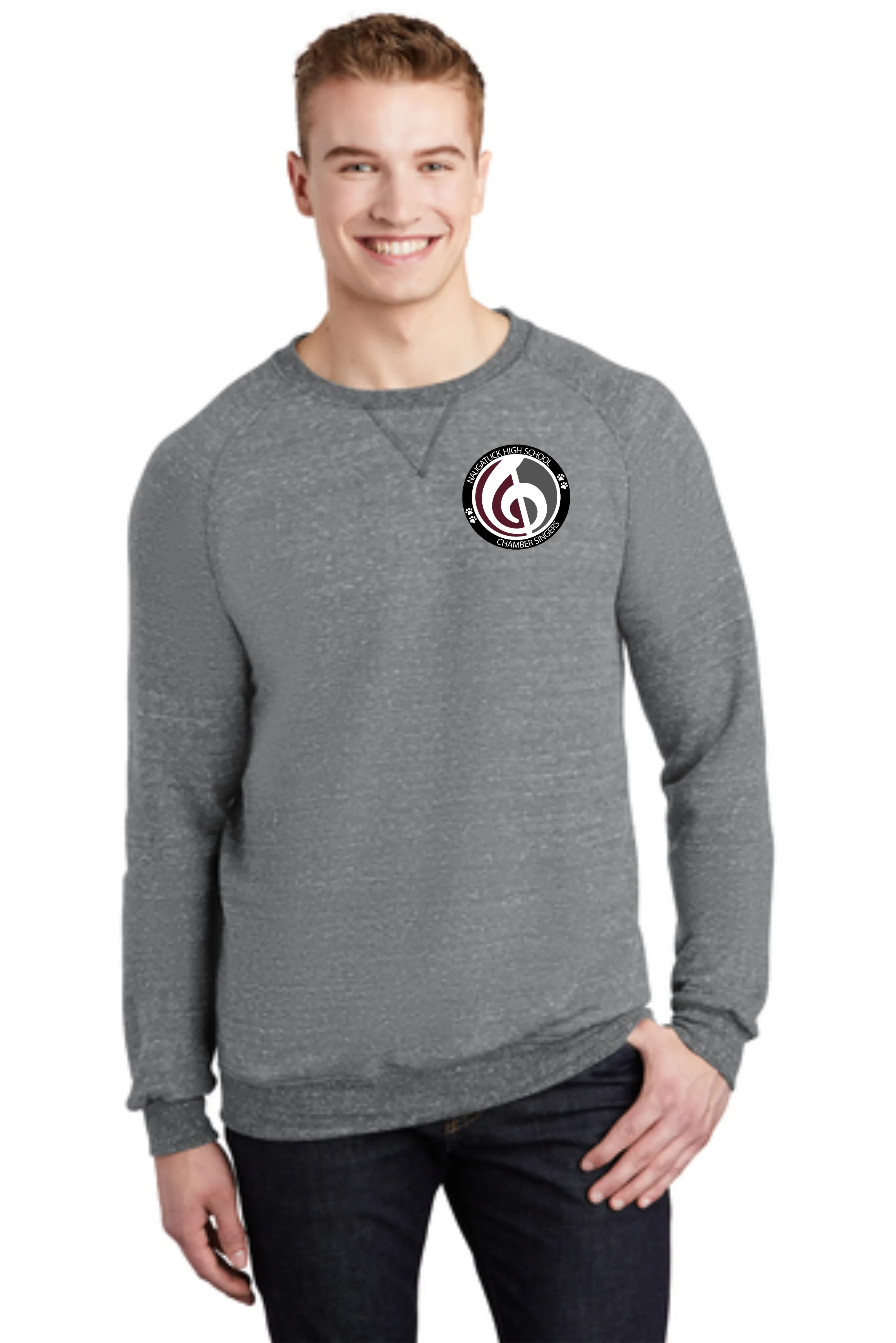 NHS Chambers French Terry Raglan Crew