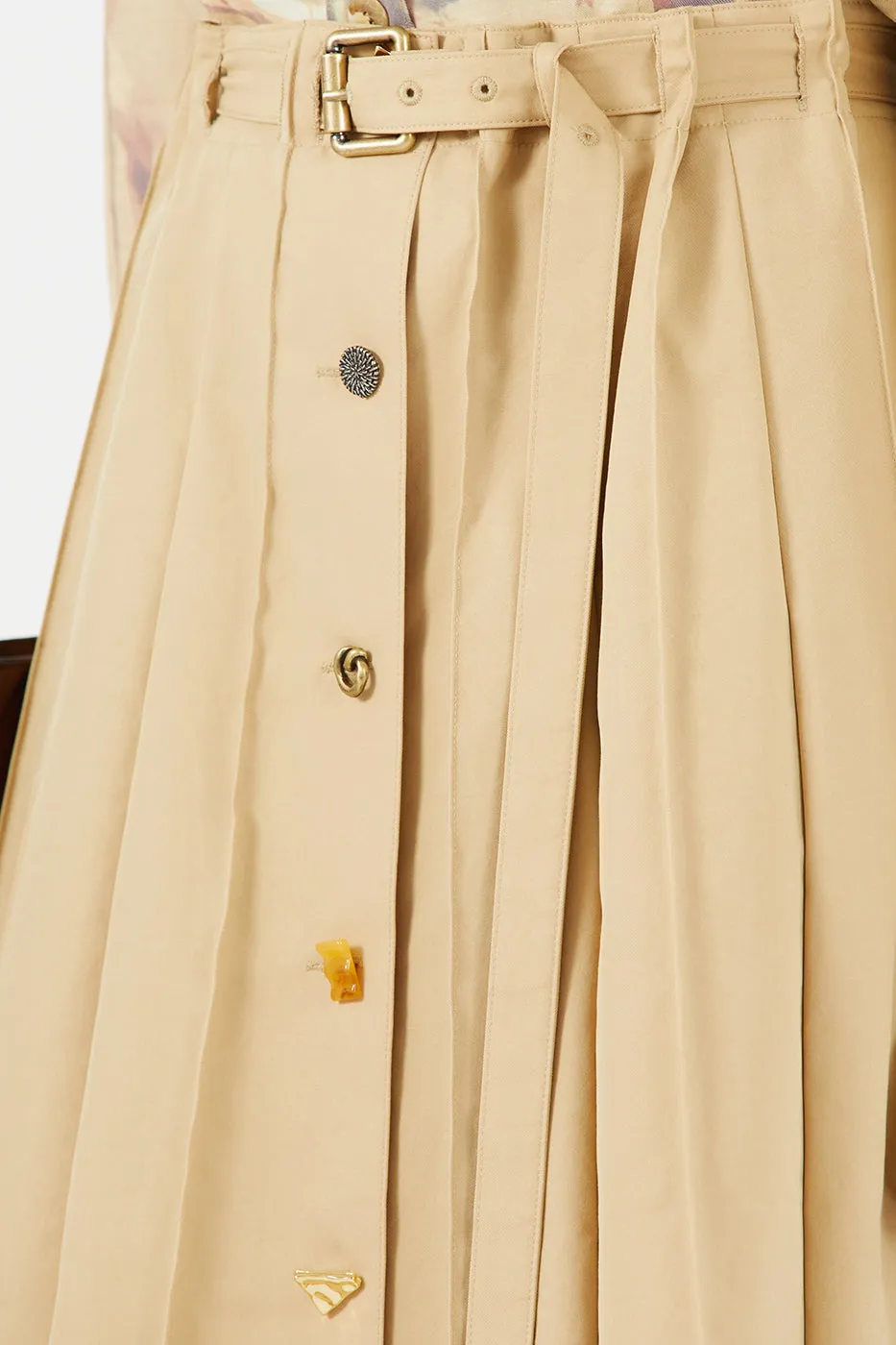 Noor Skirt in Tan