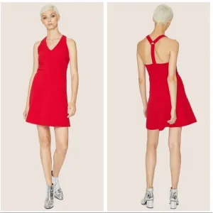 NWT Armani Exchange Buckled Racerback Dress
