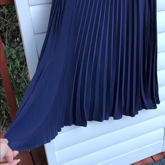 NWT Boden A-Line Midi Skirt with Pleats