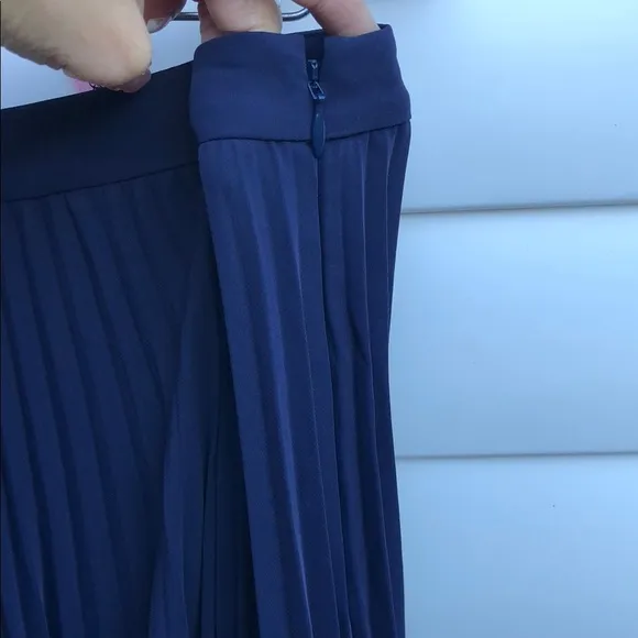 NWT Boden A-Line Midi Skirt with Pleats