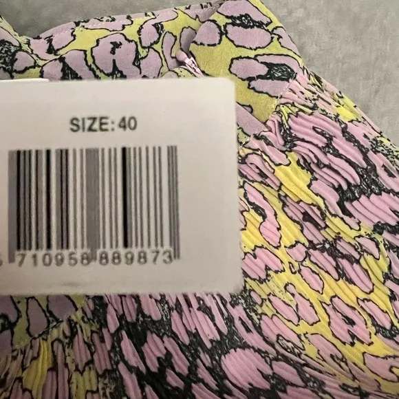 NWT GANNI Pleated Skirt size 40