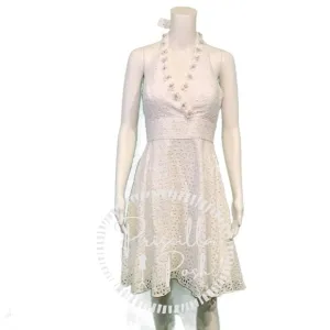 NWT Lilly Pulitzer “Willa Midi Dress” White Halter 2