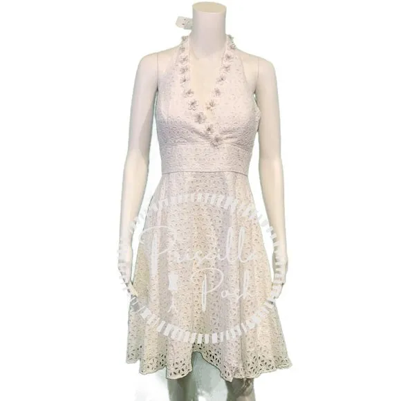 NWT Lilly Pulitzer “Willa Midi Dress” White Halter 2