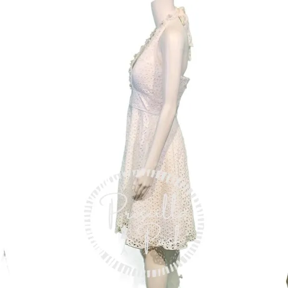 NWT Lilly Pulitzer “Willa Midi Dress” White Halter 2